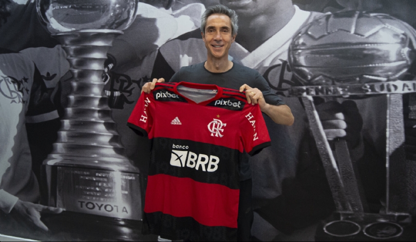VÍDEO: Confira os bastidores do primeiro dia de Paulo Sousa no Ninho do Urubu VÍDEO: Confira os bastidores do primeiro dia de Paulo Sousa no Ninho do Urubu
