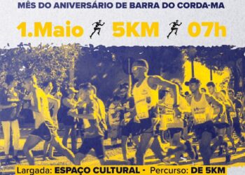 Aniversário da cidade : Corrida do Trabalhador em Barra do Corda, terá premiação de até 6mil reais
