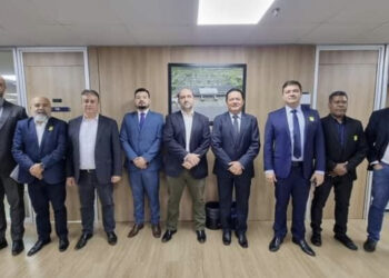 Prefeito de Barra do Corda em reunião em Brasília, recebe a boa notícia da construção do aeroporto do município