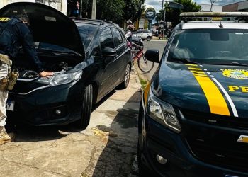 PRF recupera em Caxias/MA veículo adulterado e com registro de roubo em Recife/PE