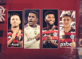 Fla abre os cofres, gasta quase R$ 300 milhões e bate recorde na janela