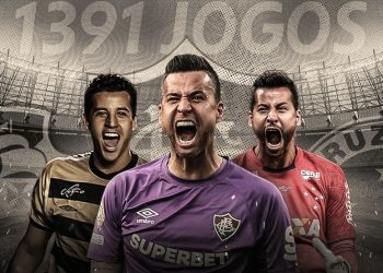 Fábio recordista: os números do atleta com mais jogos na história