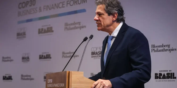 Haddad diz esperar US$ 10 bi para fundo de proteção às florestas